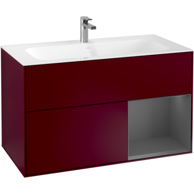 Villeroy & Boch Finion Wandmontage Waschtischunterschrank - G-Korpus, Modell F040GKHB Villeroy & Boch Finion Wandmontage Waschtischunterschrank - G-Korpus, Modell F040GKHB