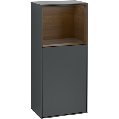 Villeroy & Boch Finion Badezimmerschrank - Mitternachtsblau Matt, Rechtsanschlag Villeroy & Boch Finion Badezimmerschrank - Mitternachtsblau Matt, Rechtsanschlag