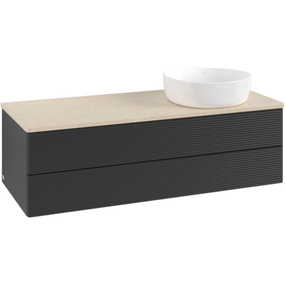 Villeroy & Boch Antao Waschtischunterschrank - Wandmontage, 2 Schubladen, Rechts Villeroy & Boch Antao Waschtischunterschrank - Wandmontage, 2 Schubladen, Rechts