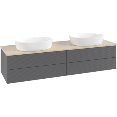 Villeroy & Boch Antao Waschtischunterschrank - 4 Soft-Close Schubladen Villeroy & Boch Antao Waschtischunterschrank - 4 Soft-Close Schubladen