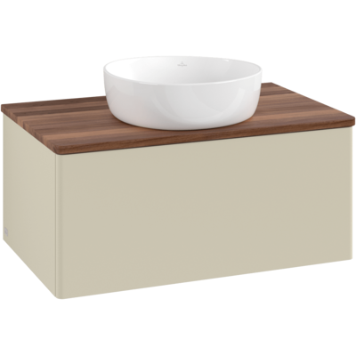 Villeroy & Boch Antao Waschtischunterschrank - 80x36cm, 1 Schublade, Ohne Hahnloch Villeroy & Boch Antao Waschtischunterschrank - 80x36cm, 1 Schublade, Ohne Hahnloch