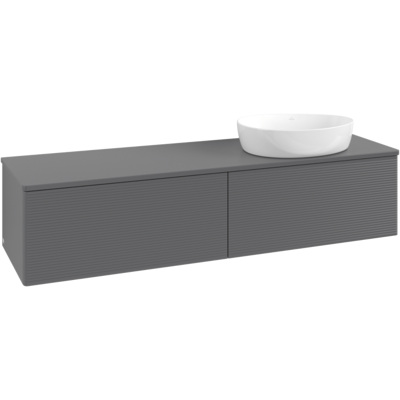 Villeroy & Boch Antao Wandhängender Waschtischunterschrank - 160x36cm Villeroy & Boch Antao Wandhängender Waschtischunterschrank - 160x36cm