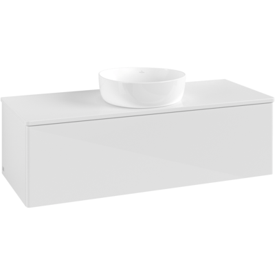 Villeroy & Boch Antao Wandhängender Waschtischunterschrank, 120 x 36 cm, LED-Licht Villeroy & Boch Antao Wandhängender Waschtischunterschrank, 120 x 36 cm, LED-Licht