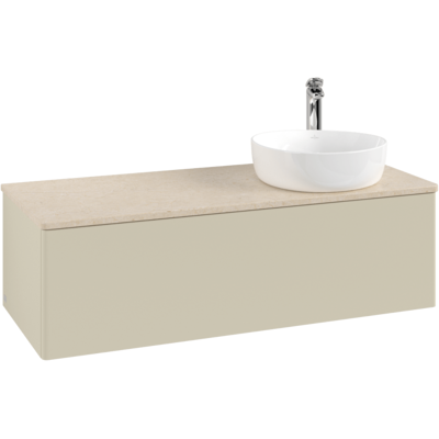 Villeroy & Boch Antao Wandmontierter Waschtischunterschrank mit LED-Beleuchtung Villeroy & Boch Antao Wandmontierter Waschtischunterschrank mit LED-Beleuchtung