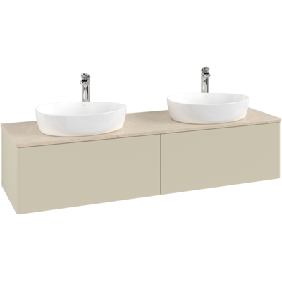Villeroy & Boch Antao Wandhängender Waschtischunterschrank mit LED-Beleuchtung - Badezimmeraufbewahrung Villeroy & Boch Antao Wandhängender Waschtischunterschrank mit LED-Beleuchtung - Badezimmeraufbewahrung