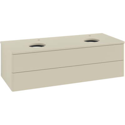 Villeroy & Boch Antao Wand-Waschtischunterschrank - LED-Beleuchtung, 120x36 cm Villeroy & Boch Antao Wand-Waschtischunterschrank - LED-Beleuchtung, 120x36 cm