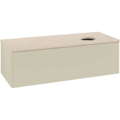 Villeroy & Boch Antao Wandhängbarer Waschtischunterschrank - Naturholz, LED-Beleuchtung, 120x36 cm Villeroy & Boch Antao Wandhängbarer Waschtischunterschrank - Naturholz, LED-Beleuchtung, 120x36 cm