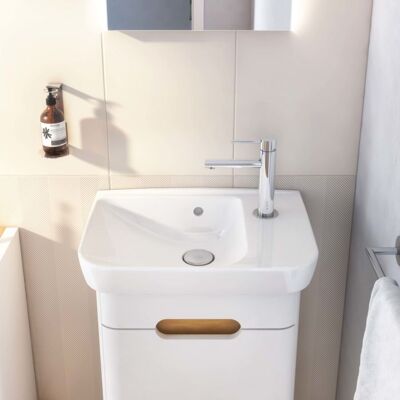 Vitra Sento Kompakt Waschbecken - Wandmontage Keramik Weiß Vitra Sento Kompakt Waschbecken - Wandmontage Keramik Weiß
