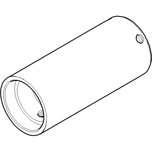 Dornbracht Anschluss 09111008120-06 09111008120 D.30 x 69 mm platin matt