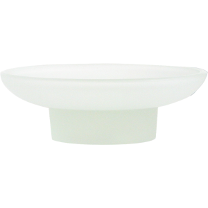 Bravat Monaco Seifenablage Satiniertes Glas - Seifenschale Bravat Monaco Seifenablage Satiniertes Glas - Seifenschale