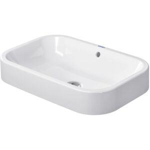 Duravit Happy D.2 Aufsatz Waschbecken 23146000001 60 x 40 cm, weiss, wondergliss, mit Überlauf Duravit Happy D.2 Aufsatz Waschbecken 23146000001 60 x 40 cm, weiss, wondergliss, mit Überlauf