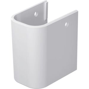 Duravit Weiße Hochglanz Halbsäule - Badezimmer Säule Duravit Weiße Hochglanz Halbsäule - Badezimmer Säule
