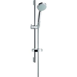Hansgrohe Brauseset Croma 100 Vario 27772000 chrom, mit 65 cm Brausestange Unica C Hansgrohe Brauseset Croma 100 Vario 27772000 chrom, mit 65 cm Brausestange Unica C