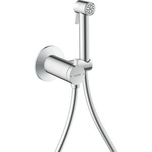 Hansgrohe AXOR Bidette Showers Bidette Duschkopf 29242000 1 Strahlart rund für Mischwasser mit Duschkopfhalterung und Duschschlauch 1,25 m, Chrom Hansgrohe AXOR Bidette Showers Bidette Duschkopf 29242000 1 Strahlart rund für Mischwasser mit Duschkopfhalterung und Duschschlauch 1,25 m, Chrom