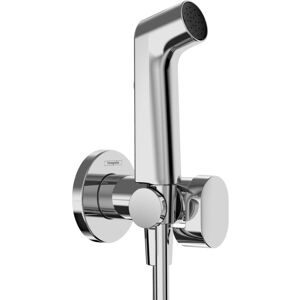 Hansgrohe Bidette Duschkopf 29232000 1 Strahlart S wassersparend für Warmwasser mit Duschkopfhalterung und Duschschlauch 125 cm, chrom Hansgrohe Bidette Duschkopf 29232000 1 Strahlart S wassersparend für Warmwasser mit Duschkopfhalterung und Duschschlauch 125 cm, chrom