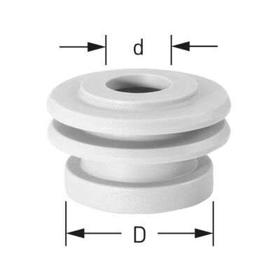 ASW Stedo Urinal-Verbinder 110105 Ø 33-35 mm, Rohr 19 mm, grau, für Unterputz, lose ASW Stedo Urinal-Verbinder 110105 Ø 33-35 mm, Rohr 19 mm, grau, für Unterputz, lose