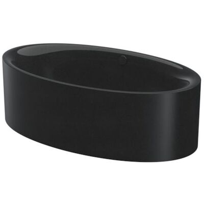 BetteEve Oval Badewanne - 180x100cm - Titanstahl - Schalldämmung - Mitteldrain - 215L BetteEve Oval Badewanne - 180x100cm - Titanstahl - Schalldämmung - Mitteldrain - 215L