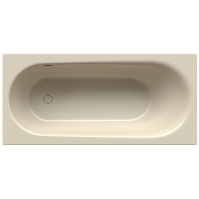 BetteComodo 1623-006 Badewanne - 170x80x45cm, Überlauf vorne, Fußende rechts, Jasmin BetteComodo 1623-006 Badewanne - 170x80x45cm, Überlauf vorne, Fußende rechts, Jasmin