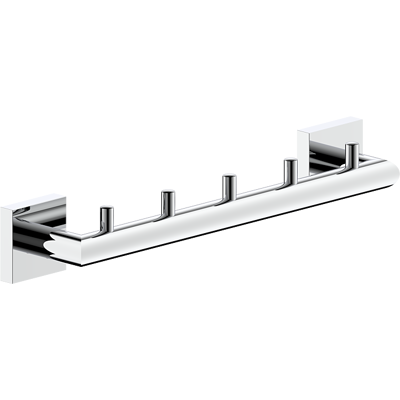 Bravat Quaruna Hakenleiste - 5 Haken chrom Bravat Quaruna Hakenleiste - 5 Haken chrom