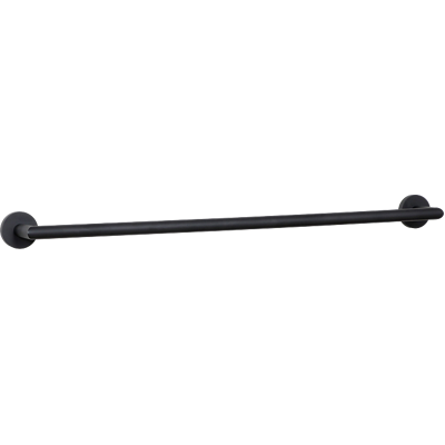 Bravat Varuna mattschwarz Badetuchstange 65 cm - Badetuchstange Bravat Varuna mattschwarz Badetuchstange 65 cm - Badetuchstange