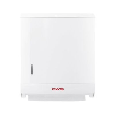CWS Papierhandtuchspender Paradise Paper Slim 4621000 weiss, mit Druckknopf CWS Papierhandtuchspender Paradise Paper Slim 4621000 weiss, mit Druckknopf