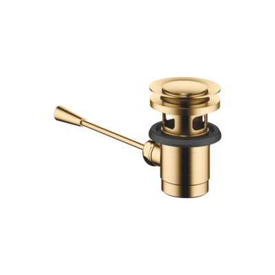 Dornbracht Ablaufgarnitur - Messing gebürstet - Kniehebel - 1 1/4" - 185 mm - Ablaufgarnitur Dornbracht Ablaufgarnitur - Messing gebürstet - Kniehebel - 1 1/4" - 185 mm - Ablaufgarnitur