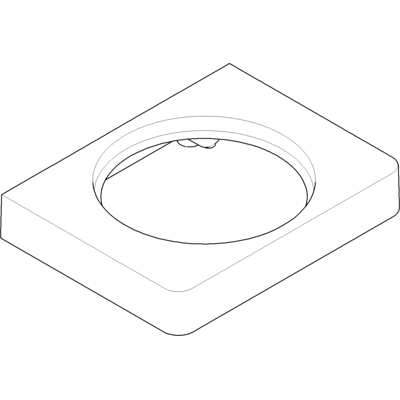 Dornbracht Gehäuse für Toilettenbürstengarnitur 082301506-06 - Ersatzteile Dornbracht Gehäuse für Toilettenbürstengarnitur 082301506-06 - Ersatzteile