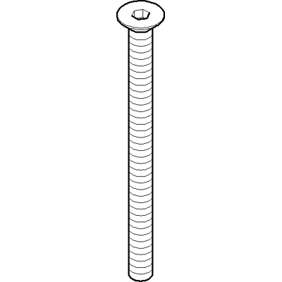 Dornbracht Senkschr. M6 x 80 - Schraube Dornbracht Senkschr. M6 x 80 - Schraube