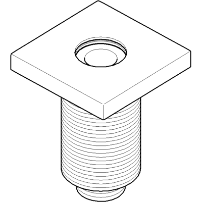Dornbracht 90277802300-06 Abdeckung - Platin gebürstet Dornbracht 90277802300-06 Abdeckung - Platin gebürstet