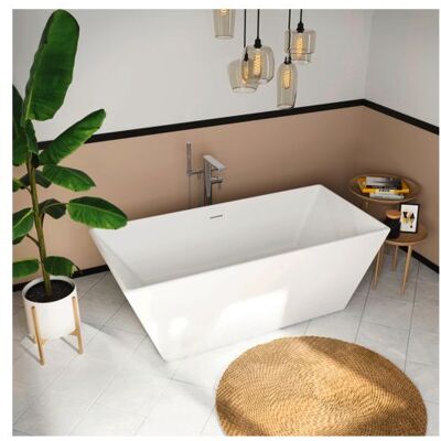 Duravit DuraMaty Weiße Freistehende Badewanne - Badewanne Duravit DuraMaty Weiße Freistehende Badewanne - Badewanne