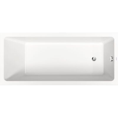 Duravit No.1 Basic Badewanne - Rechteckig, 180x80cm, Rückenlehne, Weiß Duravit No.1 Basic Badewanne - Rechteckig, 180x80cm, Rückenlehne, Weiß