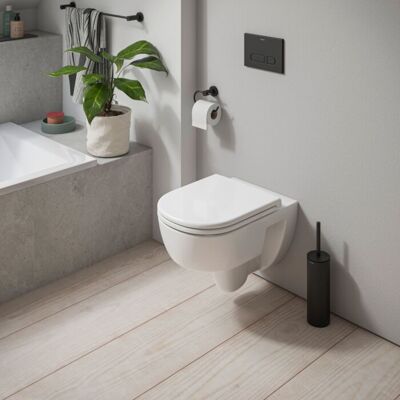 Duravit D-Code Wand-WC - Rimless, 4/2L, Wandmontage Duravit D-Code Wand-WC - Rimless, 4/2L, Wandmontage