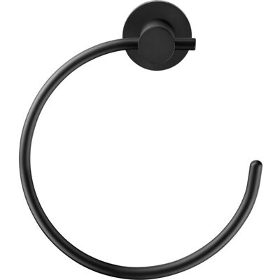 Duravit D-Code Handtuchring - Wandmontage, Drehbar 180°, Schwarz Matt Duravit D-Code Handtuchring - Wandmontage, Drehbar 180°, Schwarz Matt