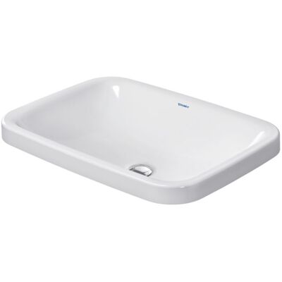 Duravit DuraStyle Keramikwaschbecken - 600mm - Top Einbau Duravit DuraStyle Keramikwaschbecken - 600mm - Top Einbau