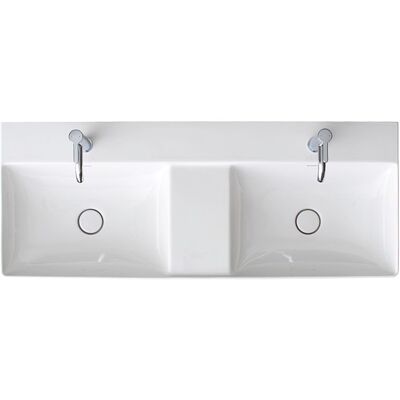 Duravit DuraSquare Doppelwaschtisch - Badezimmermöbel Duravit DuraSquare Doppelwaschtisch - Badezimmermöbel