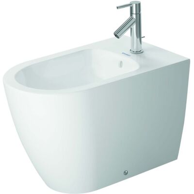 Duravit Me by Starck Wand-Bidet - 37x60 cm, Weiß, Matt, WonderGliss Duravit Me by Starck Wand-Bidet - 37x60 cm, Weiß, Matt, WonderGliss