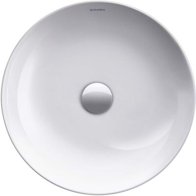 Duravit Cape Cod Waschbecken - Durchmesser 43cm, Ohne Hahnloch, Seidenmatt Duravit Cape Cod Waschbecken - Durchmesser 43cm, Ohne Hahnloch, Seidenmatt