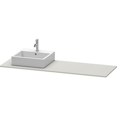 Duravit XSquare Konsole - Rechteckig, links Ausschnitt, Hochverdichtetes Holz Duravit XSquare Konsole - Rechteckig, links Ausschnitt, Hochverdichtetes Holz