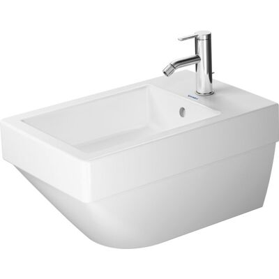 Duravit Vero Air Bidet - Wandmontage, 37x57cm, Weiß Wondergliss Duravit Vero Air Bidet - Wandmontage, 37x57cm, Weiß Wondergliss