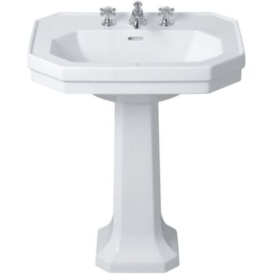 Duravit 1930 Hochglanz Weiße Standsäule - Badmöbel Duravit 1930 Hochglanz Weiße Standsäule - Badmöbel