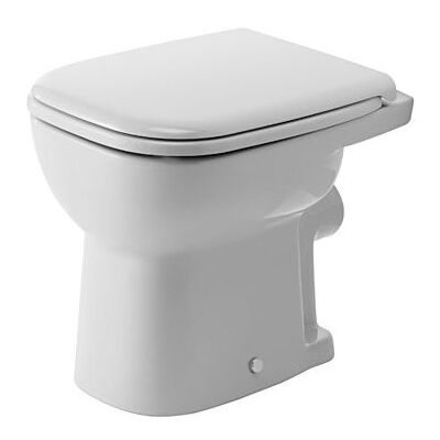 Duravit D-Code WC - Weiß, 6L, Horizontaler Anschluss Duravit D-Code WC - Weiß, 6L, Horizontaler Anschluss