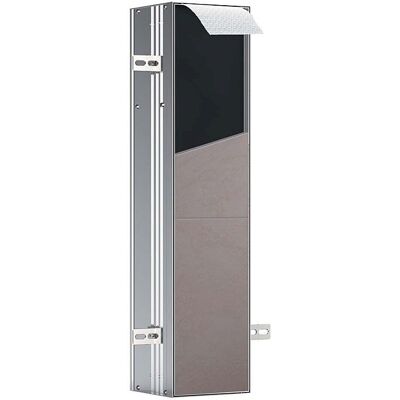 Emco Asis plus 11012 Unterputz-WC-Modul 975611012 Türanschlag links, Aluminium, 658mm, Tür befliesbar Emco Asis plus 11012 Unterputz-WC-Modul 975611012 Türanschlag links, Aluminium, 658mm, Tür befliesbar