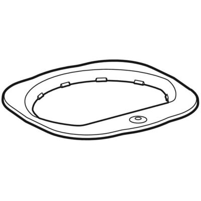Geberit Modell 243833001 - Duschrinne Befestigungsring Geberit Modell 243833001 - Duschrinne Befestigungsring