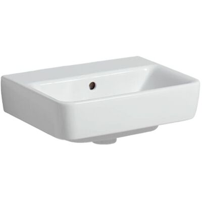 Keramag Geberit Renova Plan Handwaschbecken - 45x34cm, Weiß, Ohne Hahnloch Keramag Geberit Renova Plan Handwaschbecken - 45x34cm, Weiß, Ohne Hahnloch