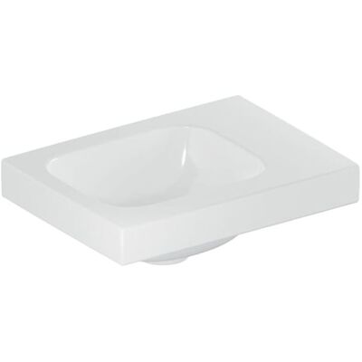 Geberit Weiß Rechteckiges Waschbecken - 38x28cm - Ohne Hahnloch Geberit Weiß Rechteckiges Waschbecken - 38x28cm - Ohne Hahnloch