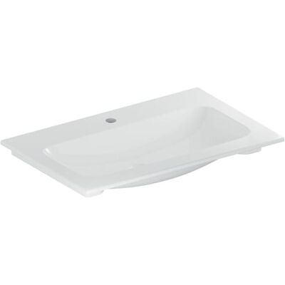 Geberit iCon Light Waschbecken - 75x48cm, Mittiges Hahnloch, Ohne Überlauf Geberit iCon Light Waschbecken - 75x48cm, Mittiges Hahnloch, Ohne Überlauf