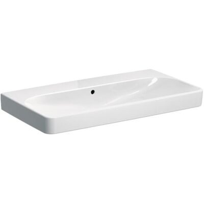 Keramag Geberit Smyle Square Waschbecken - Wandmontage, 90x48cm, Weiß Keramag Geberit Smyle Square Waschbecken - Wandmontage, 90x48cm, Weiß
