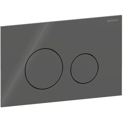 Geberit Sigma40 Betätigungsplatte 115628JK1 Round, lava, für 2-Mengen-Spülung Geberit Sigma40 Betätigungsplatte 115628JK1 Round, lava, für 2-Mengen-Spülung