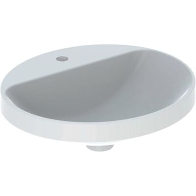 Keramag Modell 500.715.00.2 - Oval Einbauwaschtisch mit Hahnloch Keramag Modell 500.715.00.2 - Oval Einbauwaschtisch mit Hahnloch