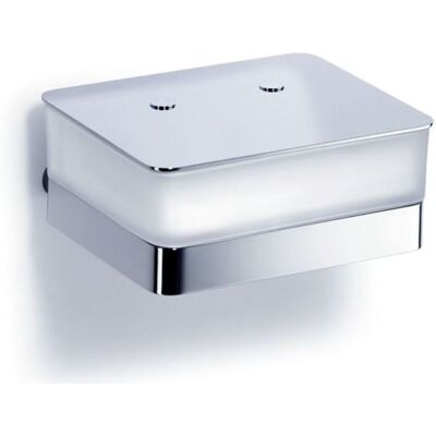 Giese GmbH Giese WC-Uno Toilettenpapierhalter - Wandmontage, Messing, Satiniertes Kristallglas Giese GmbH Giese WC-Uno Toilettenpapierhalter - Wandmontage, Messing, Satiniertes Kristallglas